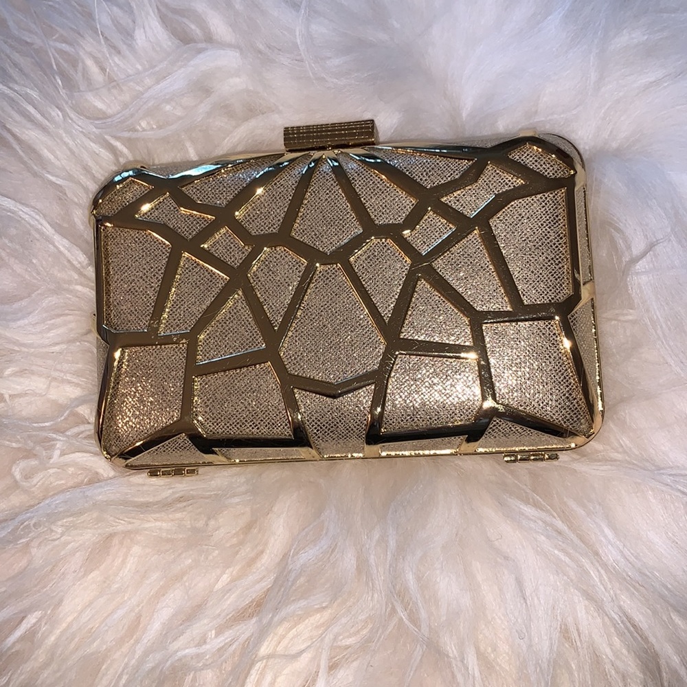 NWT Marciano cutout minaudiere clutch - Picture 10 of 11